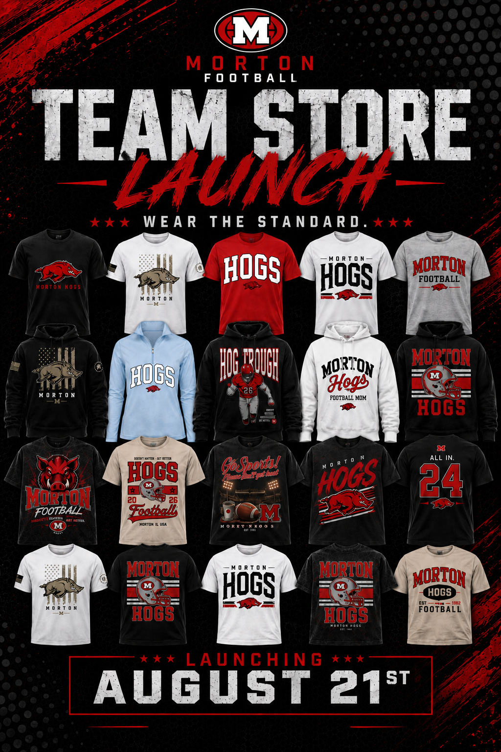 Morton JFL Team Store launching August 21